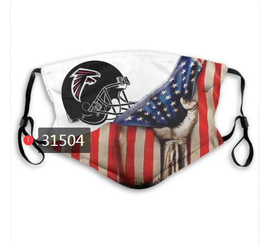NFL 2020 Atlanta Falcons #82 Dust mask with filter